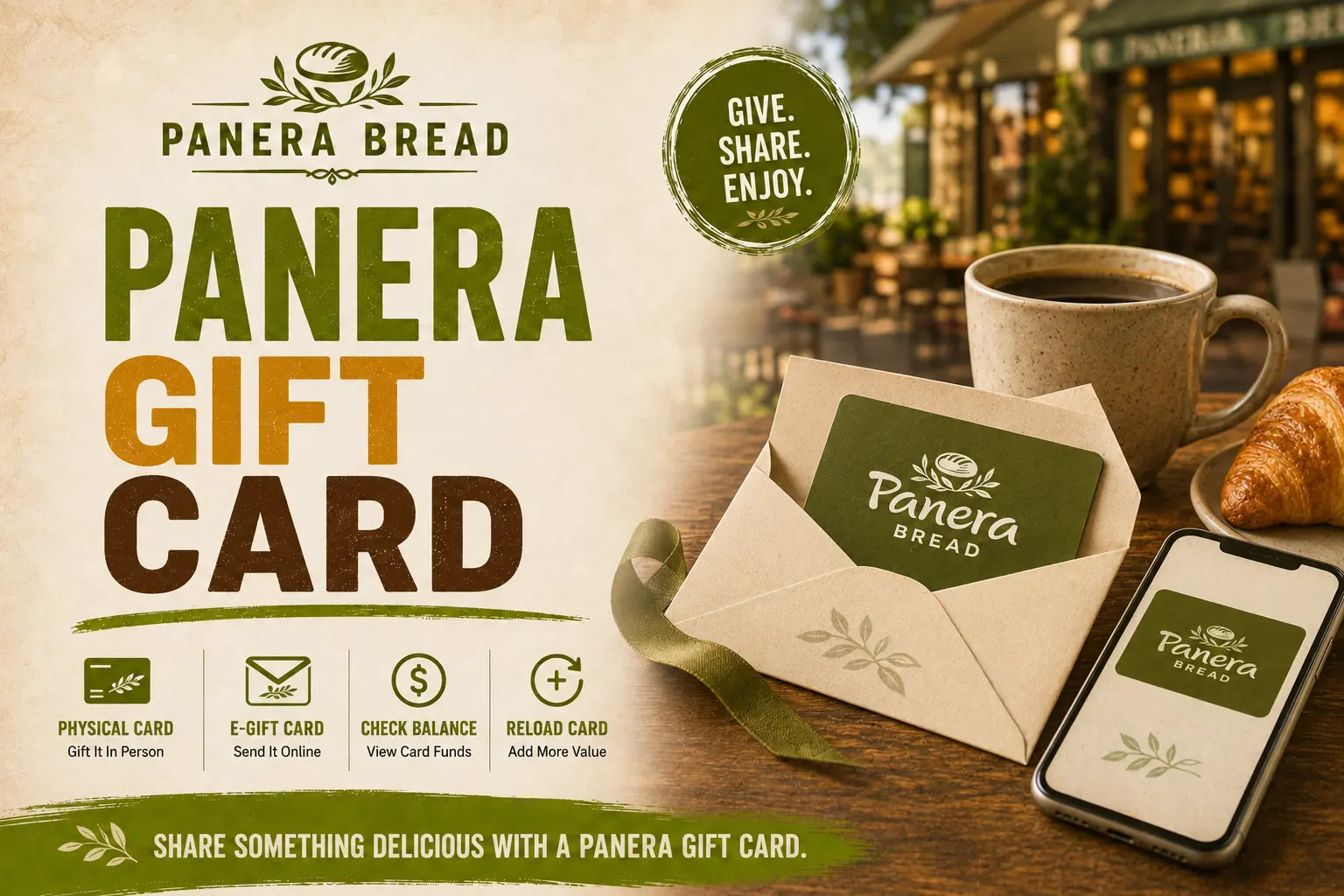 Panera Bread Gift Card