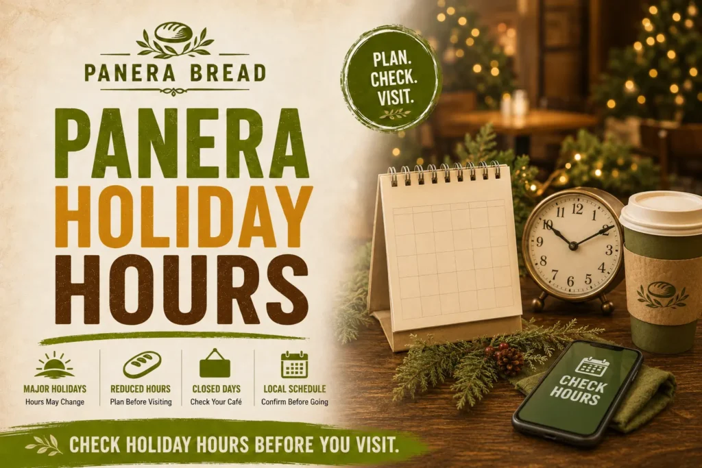 Panera Bread Holiday Hours