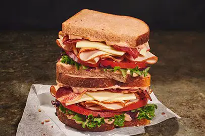 Panera Bread Menu 35 Bacon Turkey Bravo