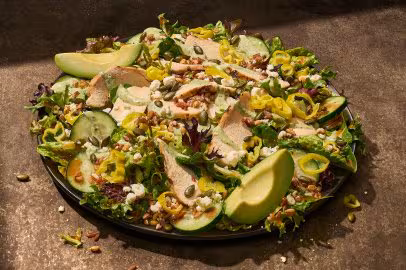 Panera Bread Menu 142 Balsamic Chicken Greens with Grains