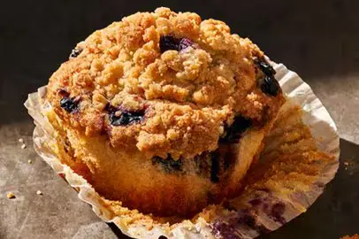 Panera Bread Menu 84 Blueberry Muffin