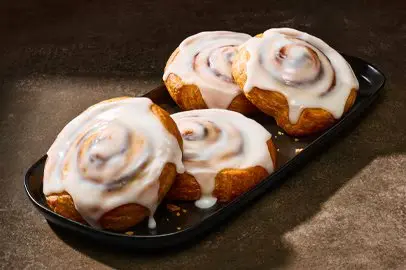 Panera Bread Menu 83 Cinnamon Roll 4-Pack