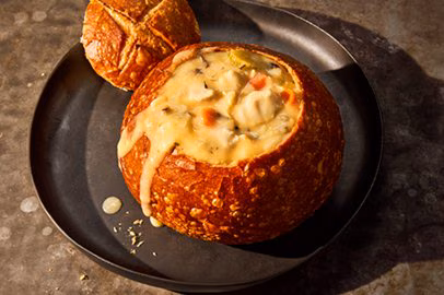 Panera Bread Menu 116 Cream of Chicken & Wild Rice Soup