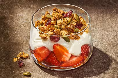 Panera Bread Menu 96 Greek Yogurt with Berries Parfait