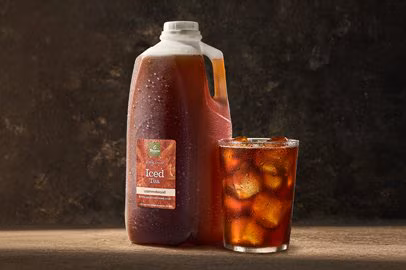 Panera Bread Menu 200 Iced Unsweetened Tea – Half Gallon