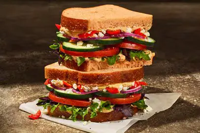 Panera Bread Menu 39 Mediterranean Veggie