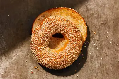 Panera Bread Menu 47 Sesame Bagel